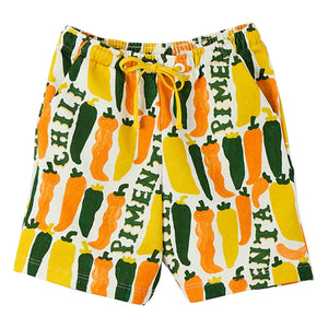 Fabula - Pantalones cortos de felpa Peppers | Amarillo