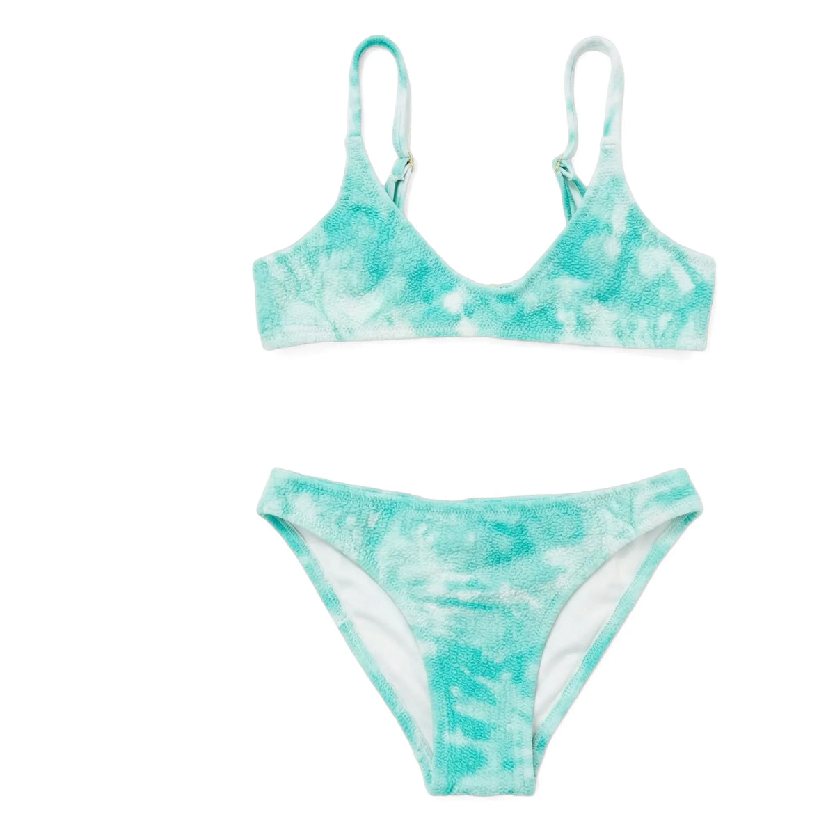 Lison Paris - Bañador de 2 piezas Taha'a Tie and Dye | Turquesa