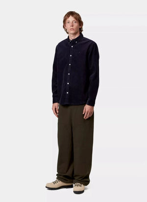 Carhartt WIP - Madison Cord Gömlek | Koyu Mavi