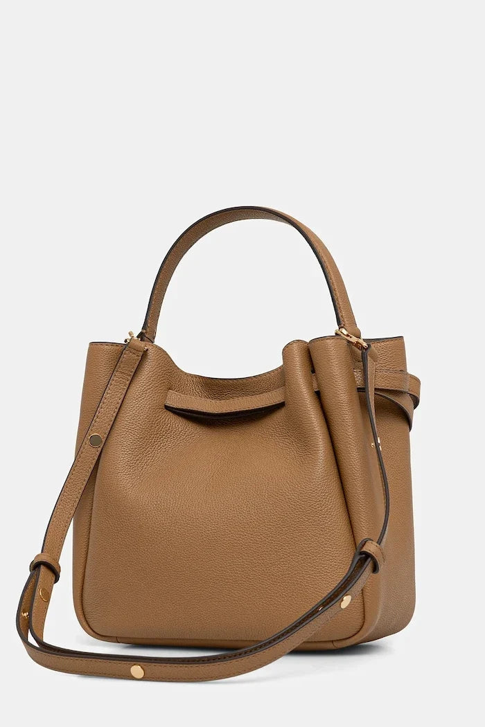 Bolso cubo de piel Romy de Tory Burch