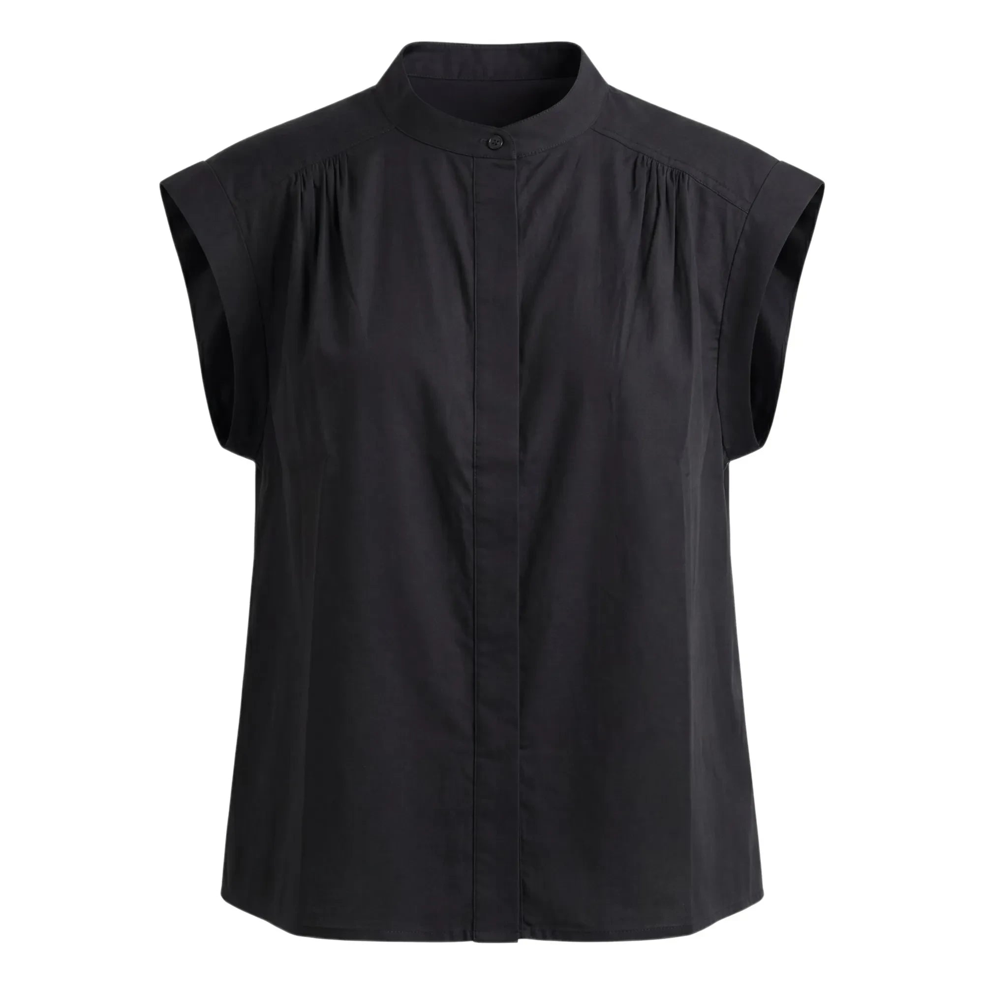 Hod - Blusa de algodón Amandine | Negro