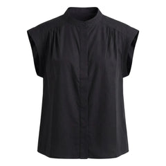 Hod - Blusa de algodón Amandine | Negro