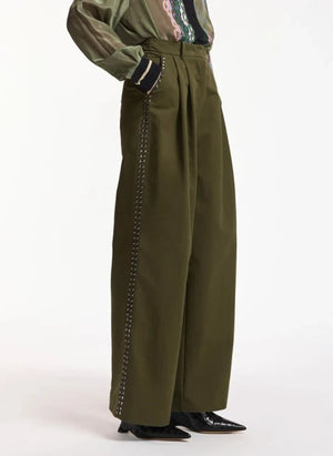 Essentiel Antwerp - Korrupt Pantolon | Orman Yeşili