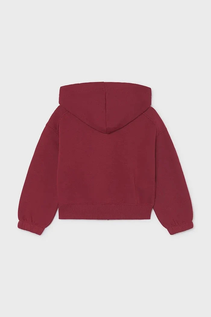 Sudadera Mayoral con capucha y cremallera para niños