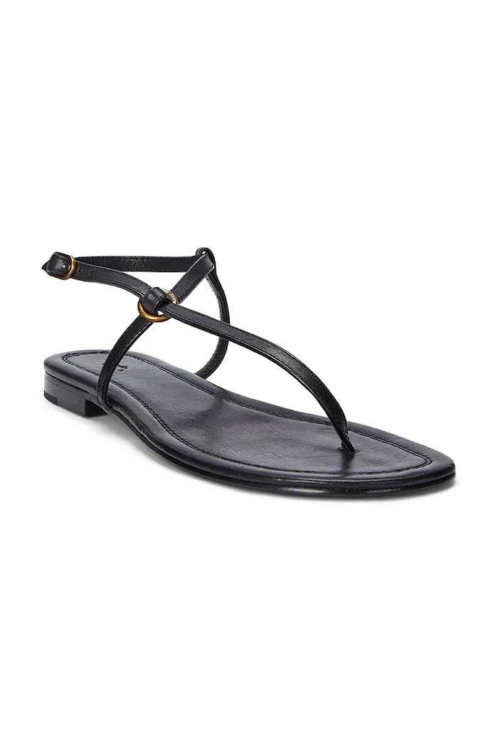 Polo Ralph Lauren Plo Rng Br Sandalias de piel
