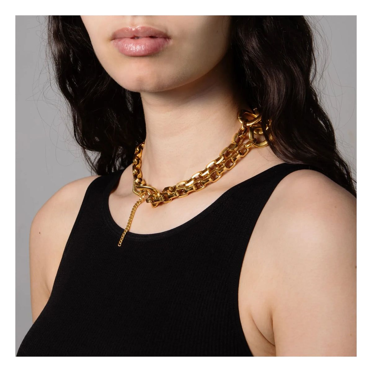 Perrine Taverniti - Exclusiva Perrine Taverniti x Smallable - Collar Corbatas | Dorado