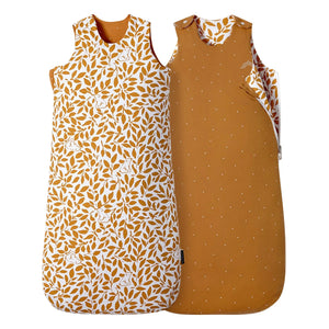 Saco de dormir de doble cara Les Petites Billes - Oursons | Caramelo