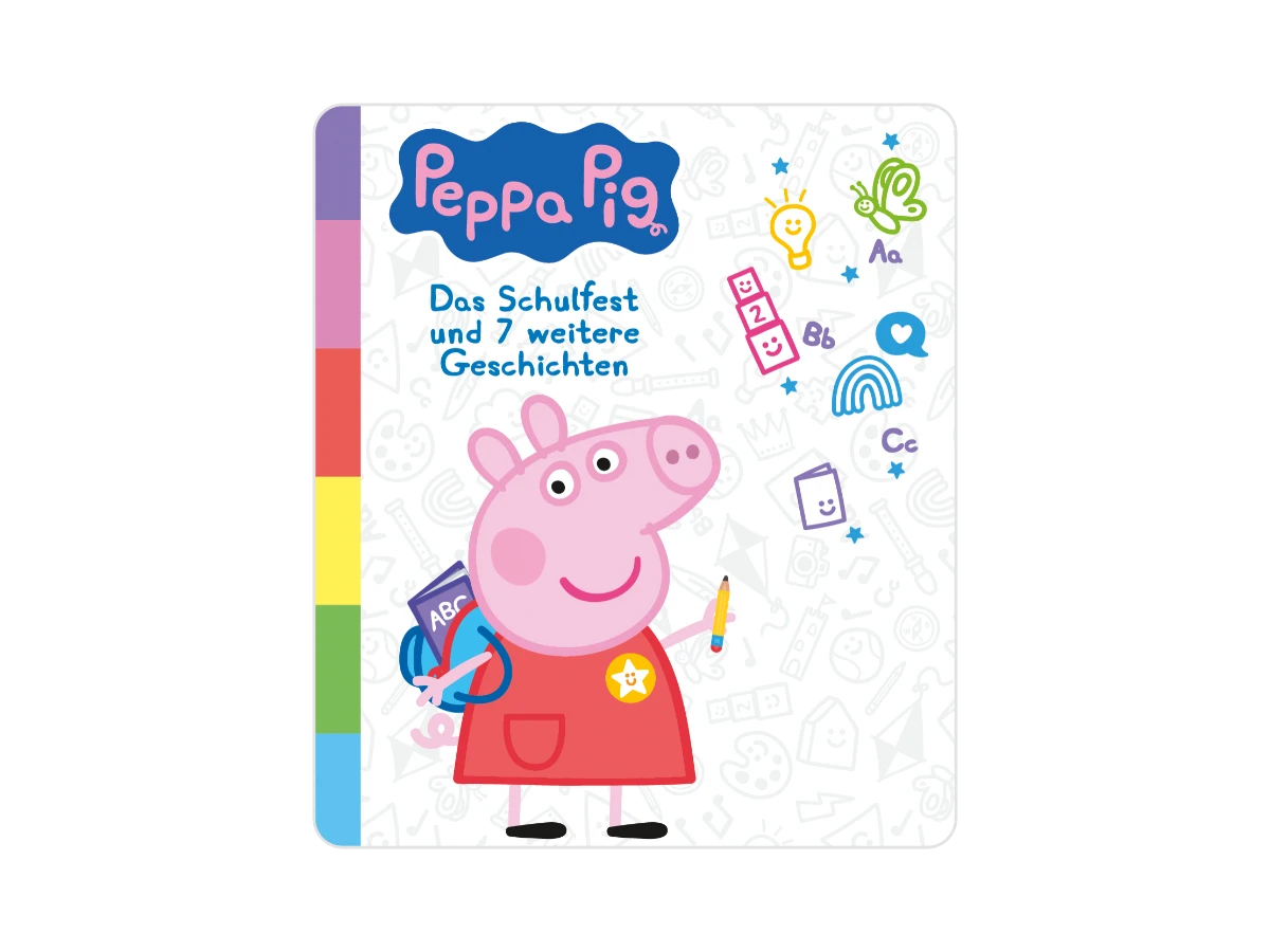Tonies - Alemán La fiesta escolar y 7 historias más - Peppa Pig