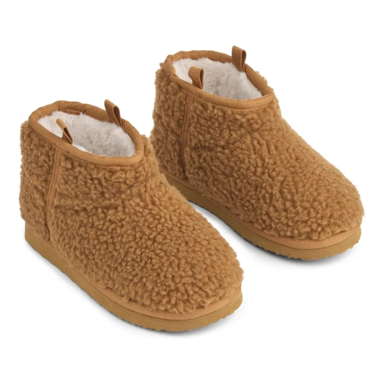 Liewood - Botas Sherpa de Fibra Reciclada Alban | Caramelo