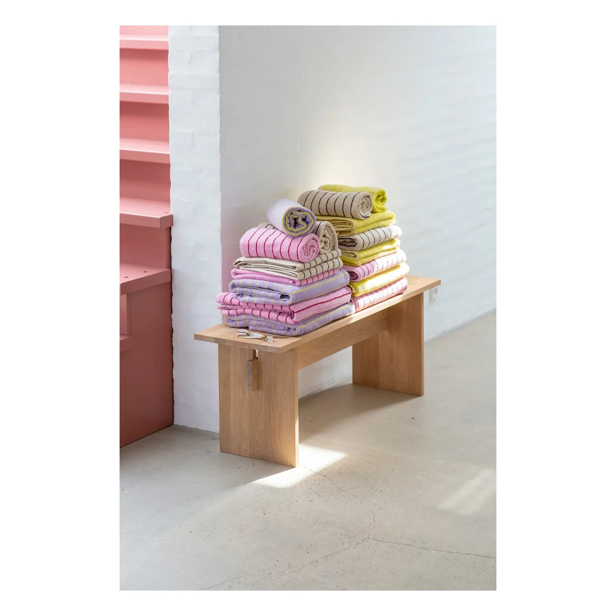 Bongusta - Toalla de baño Naram | Rosa