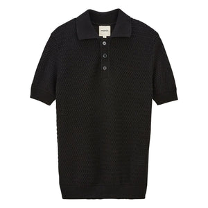 Noyoco - Polo de algodón orgánico Haring | Negro