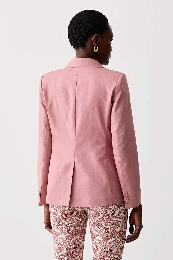 Chaqueta ORCHE de lino con mezcla de Weekend Max Mara para mujer con un botón