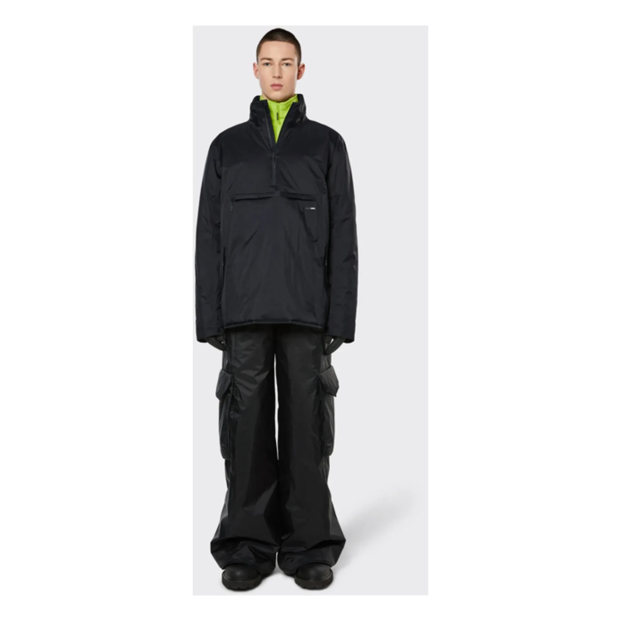 Rains - Anorak acolchado impermeable | Negro