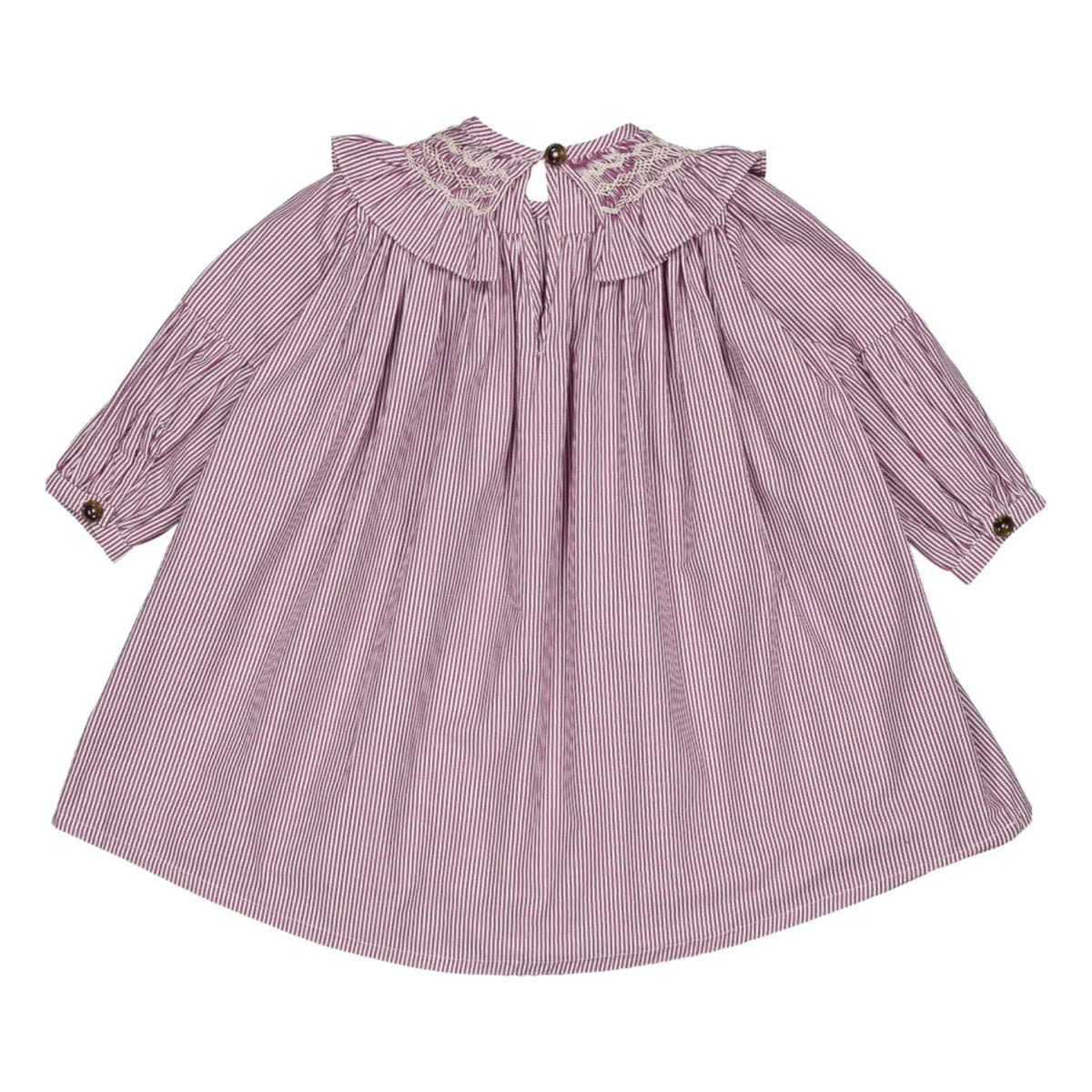 Loir - Vestido de rayas Bianca | Morado