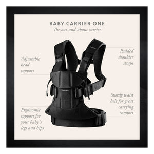 BabyBjörn - Mochila Portabebés One Air Mesh | Azul Marino