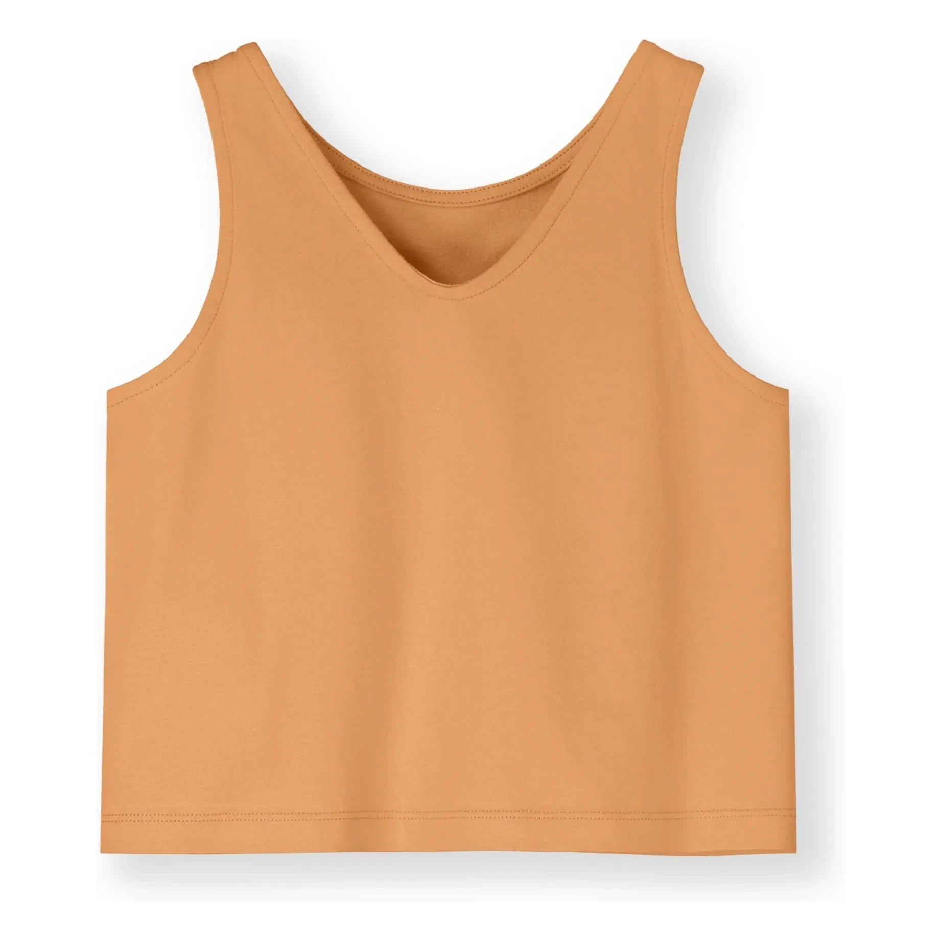 Gray Label - Camiseta Boxy de Algodón Orgánico | Albaricoque