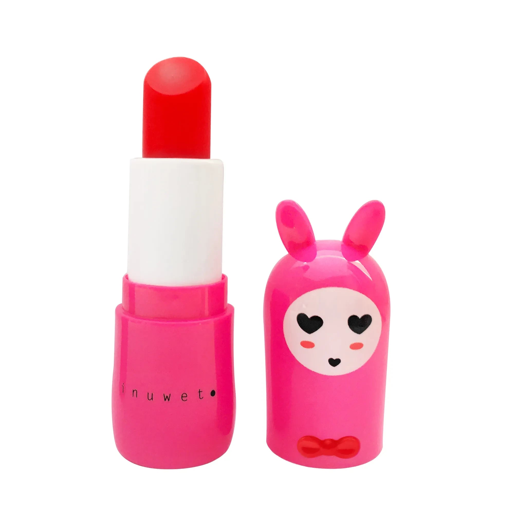 Inuwet - Bálsamo labial vegano Bunny - Cereza