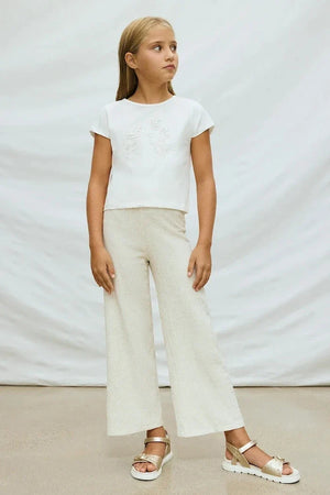 Pantalón de lino infantil Mayoral