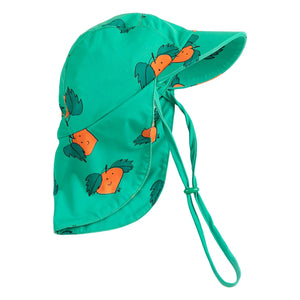Bobo Choses - Gorro de baño de bebé naranja | Verde