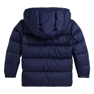 Ralph Lauren - Chaqueta acolchada con logotipo de fibra reciclada | Azul marino