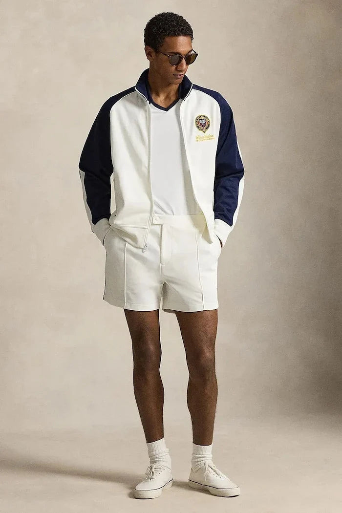 Sudadera de hombre de algodón con cremallera Polo Ralph Lauren Wimbledon