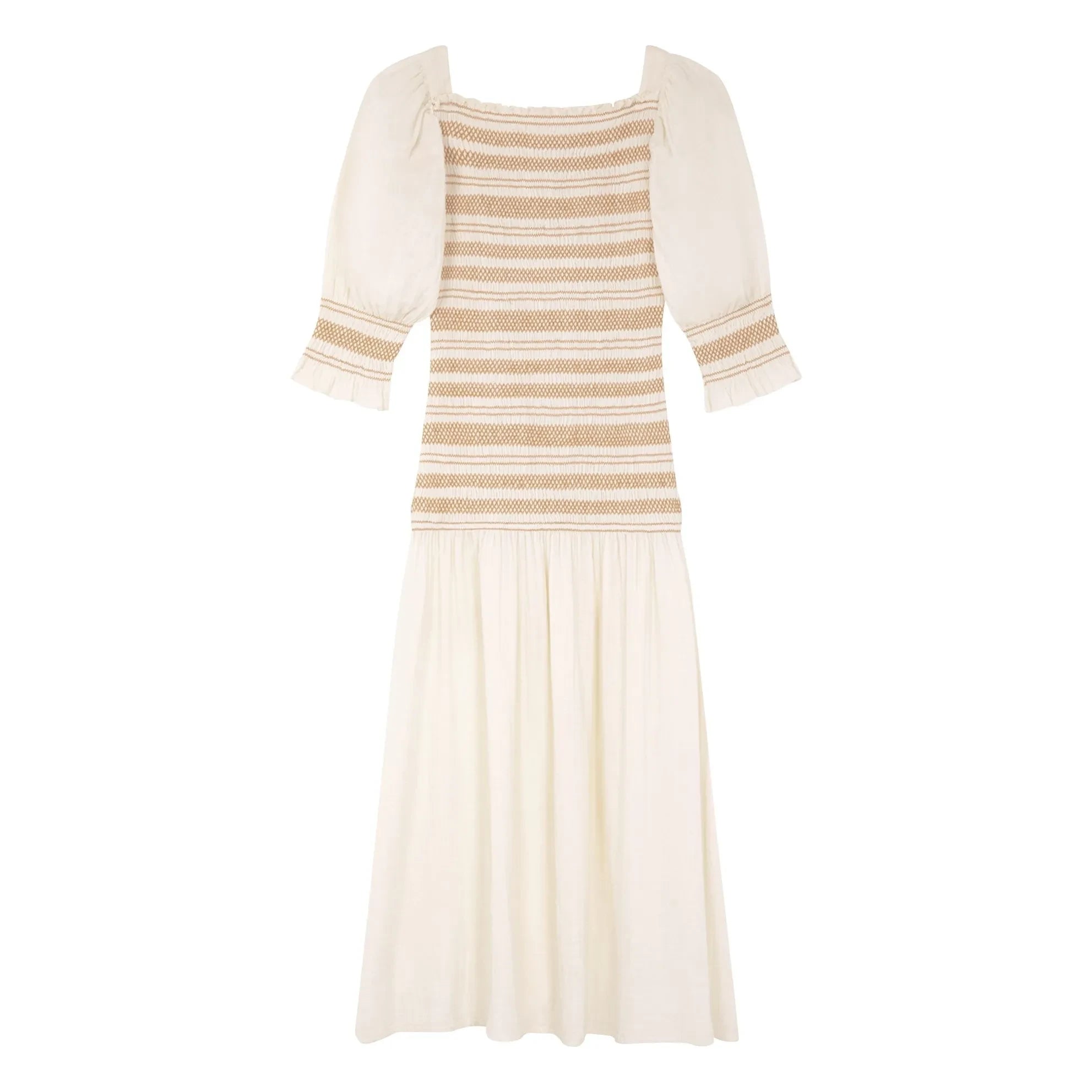 Maria de la Orden - Livia Vestido de Algodón | Blanco