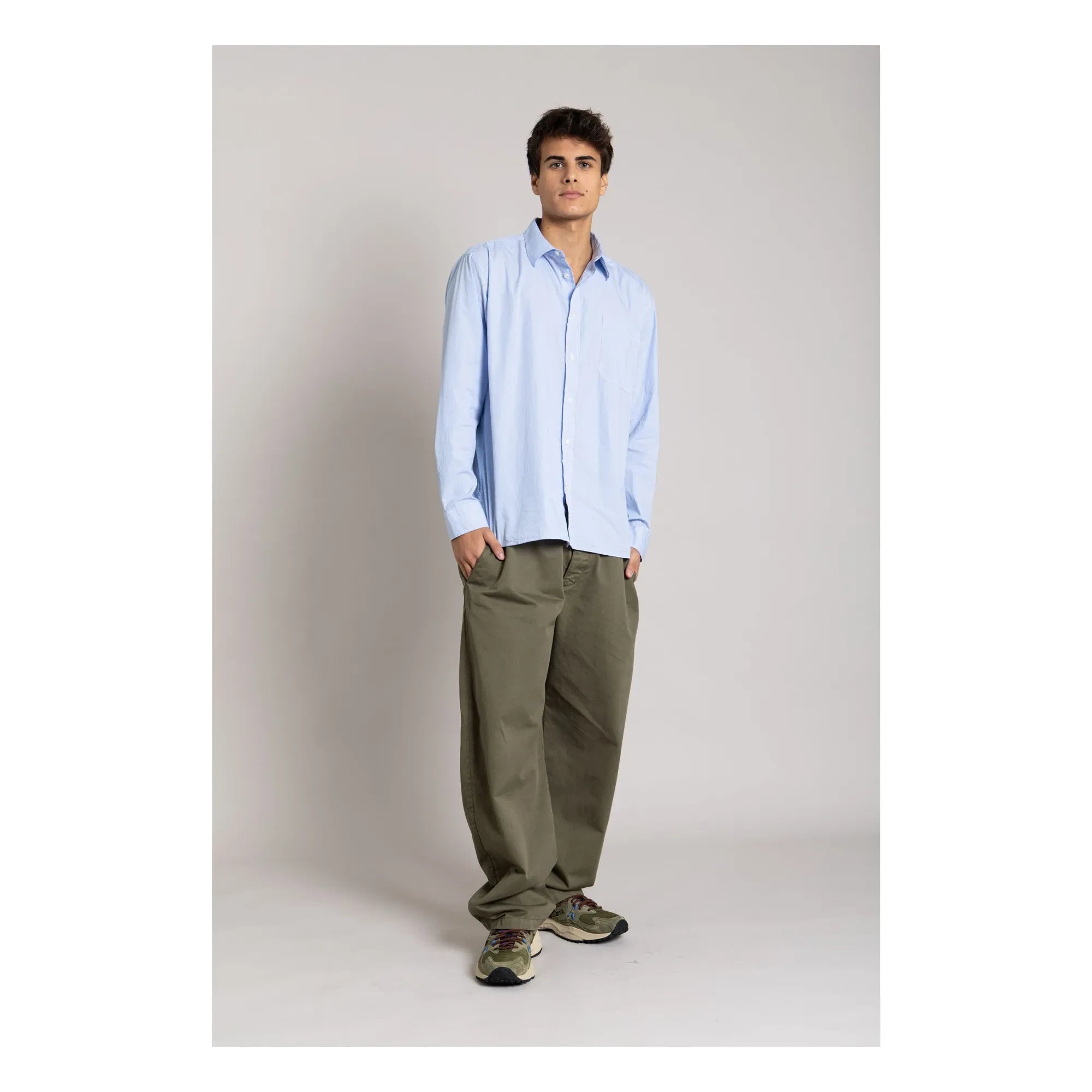 Smallable Man - Zola Camisa Rayas | Azul Claro