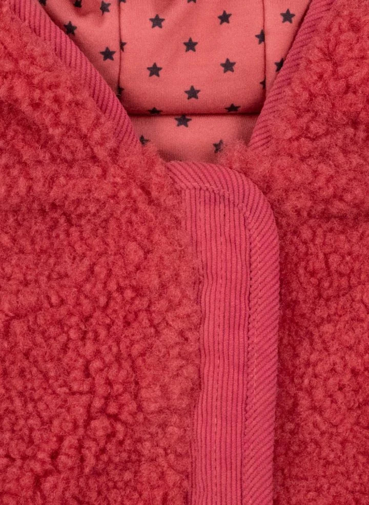 Bonton - Sherpa Piper kaban | Framboise