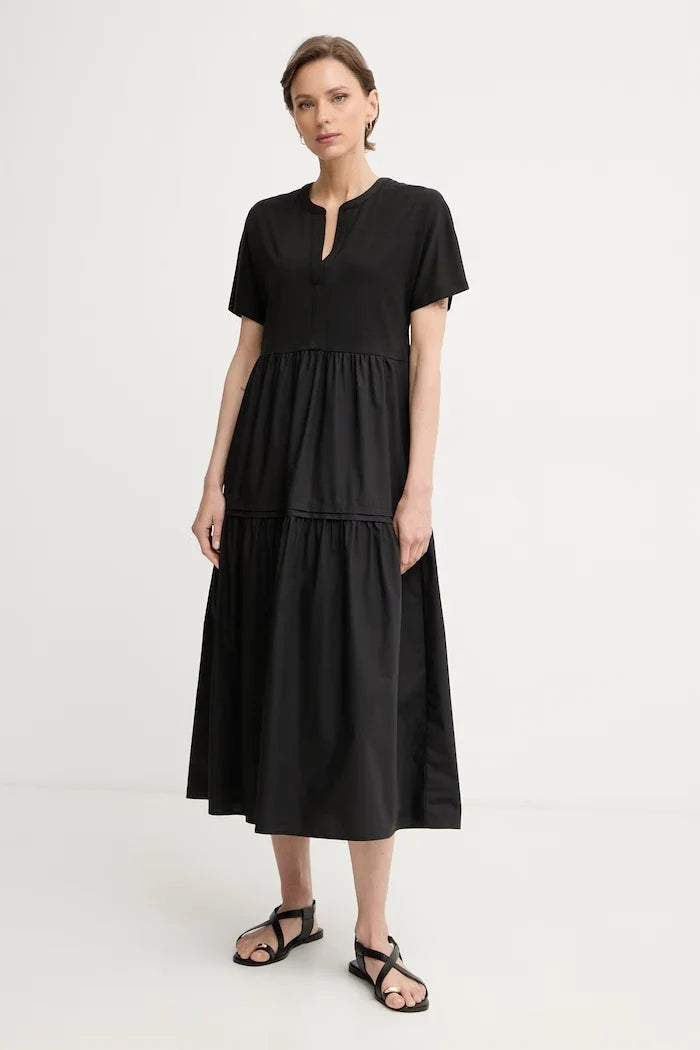 Vestido de verano de algodón Weekend Max Mara CAPSULA