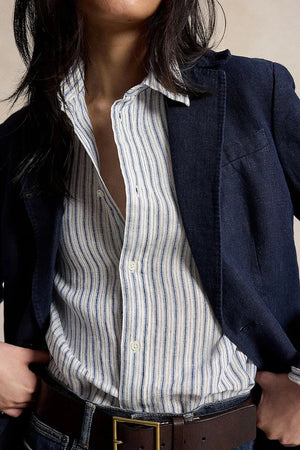 Camisa de lino Polo Ralph Lauren para mujer