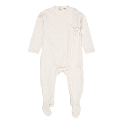 Copenhagen Colors - Pijama de punto inglés de algodón orgánico | Crema