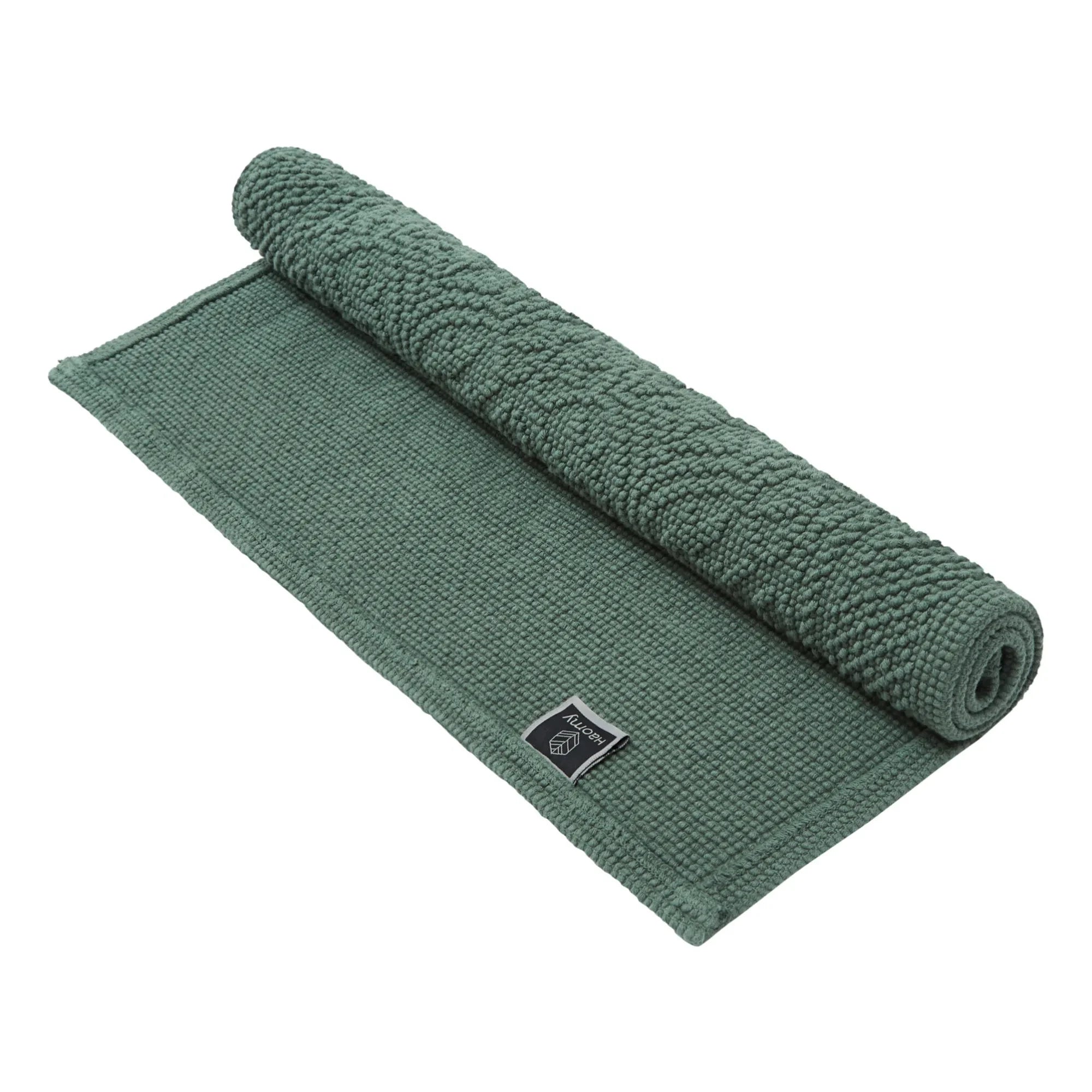 Haomy - Alfombrilla de baño Kymi | Gris azulado