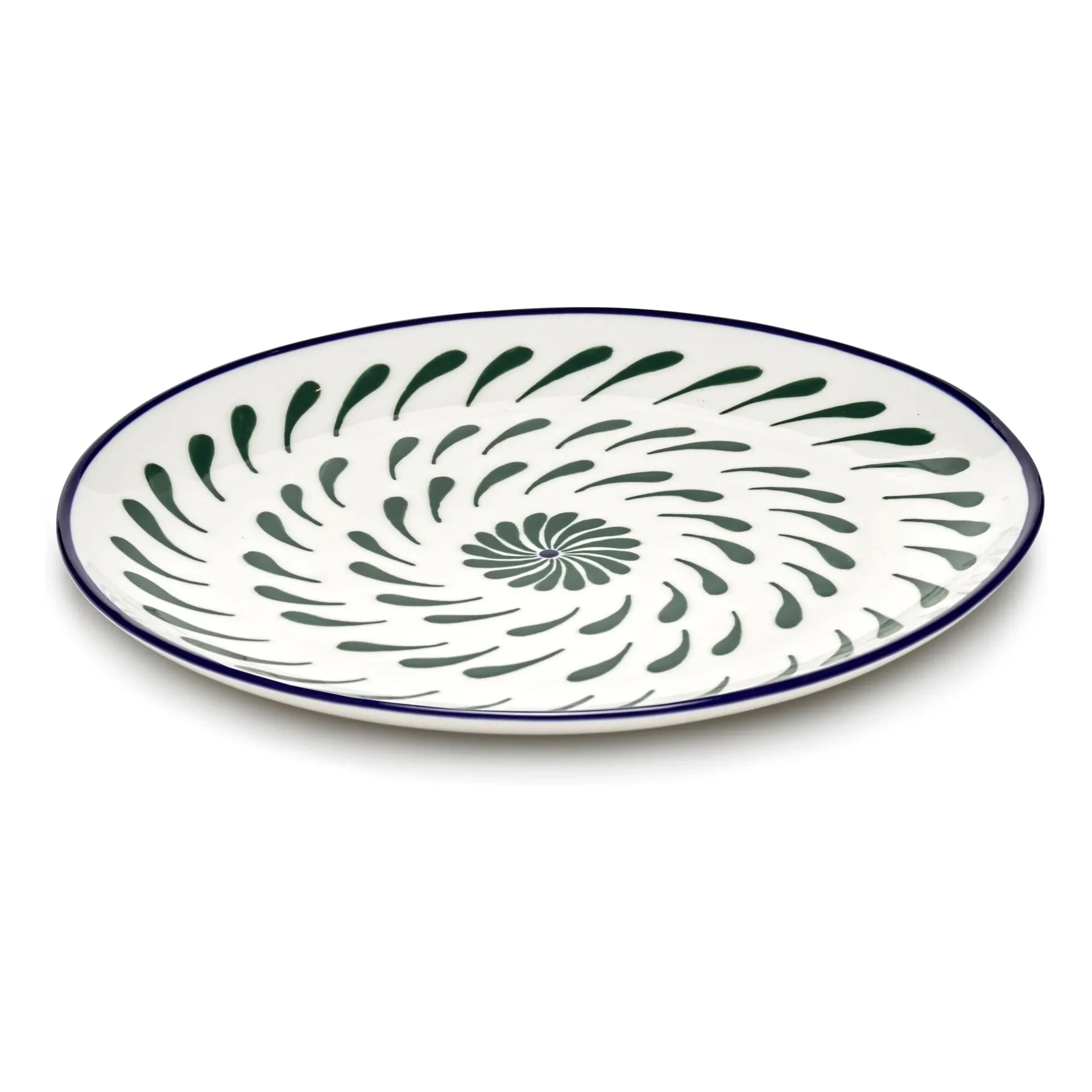 Serax - Platos de cena Baazar, Waww La Table - Juego de 4 | Verde