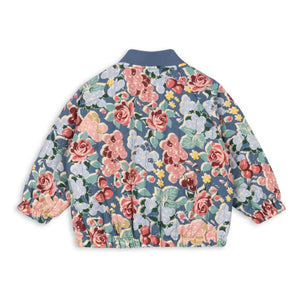 Konges Sløjd - Chaqueta Bomber Juno Fleuri | Azul