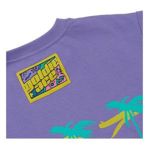 Goldie + Ace - Camiseta Oversize Palm | Morado