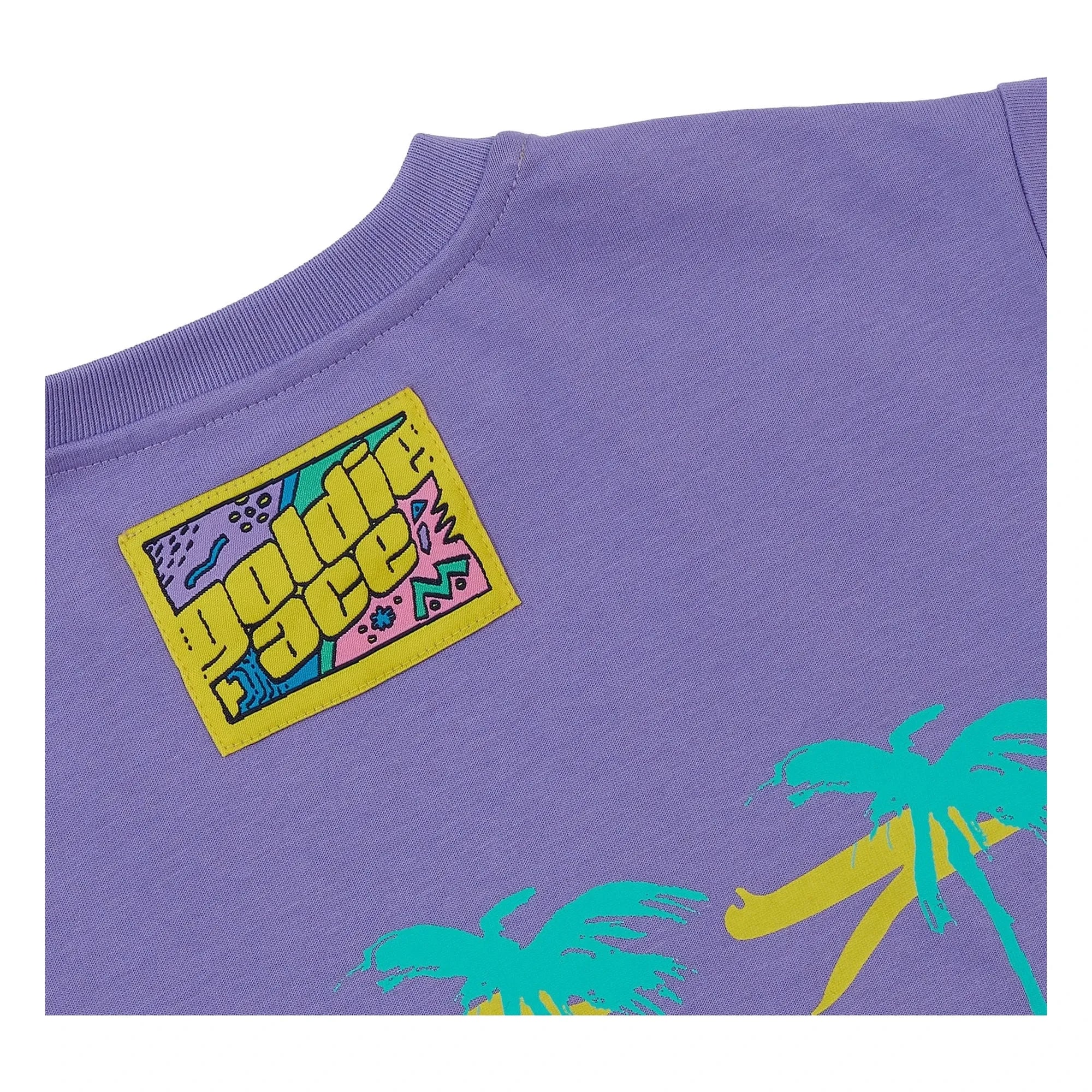 Goldie + Ace - Camiseta Oversize Palm | Morado
