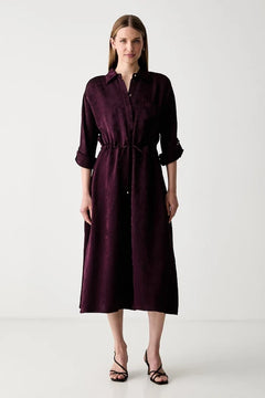Vestido acampanado de viscosa Liu Jo
