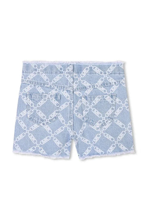 Michael Kors Short Vaquero para Niño