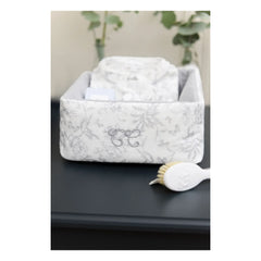 Tartine et Chocolat - Cesta Toile de Jouy | Gris