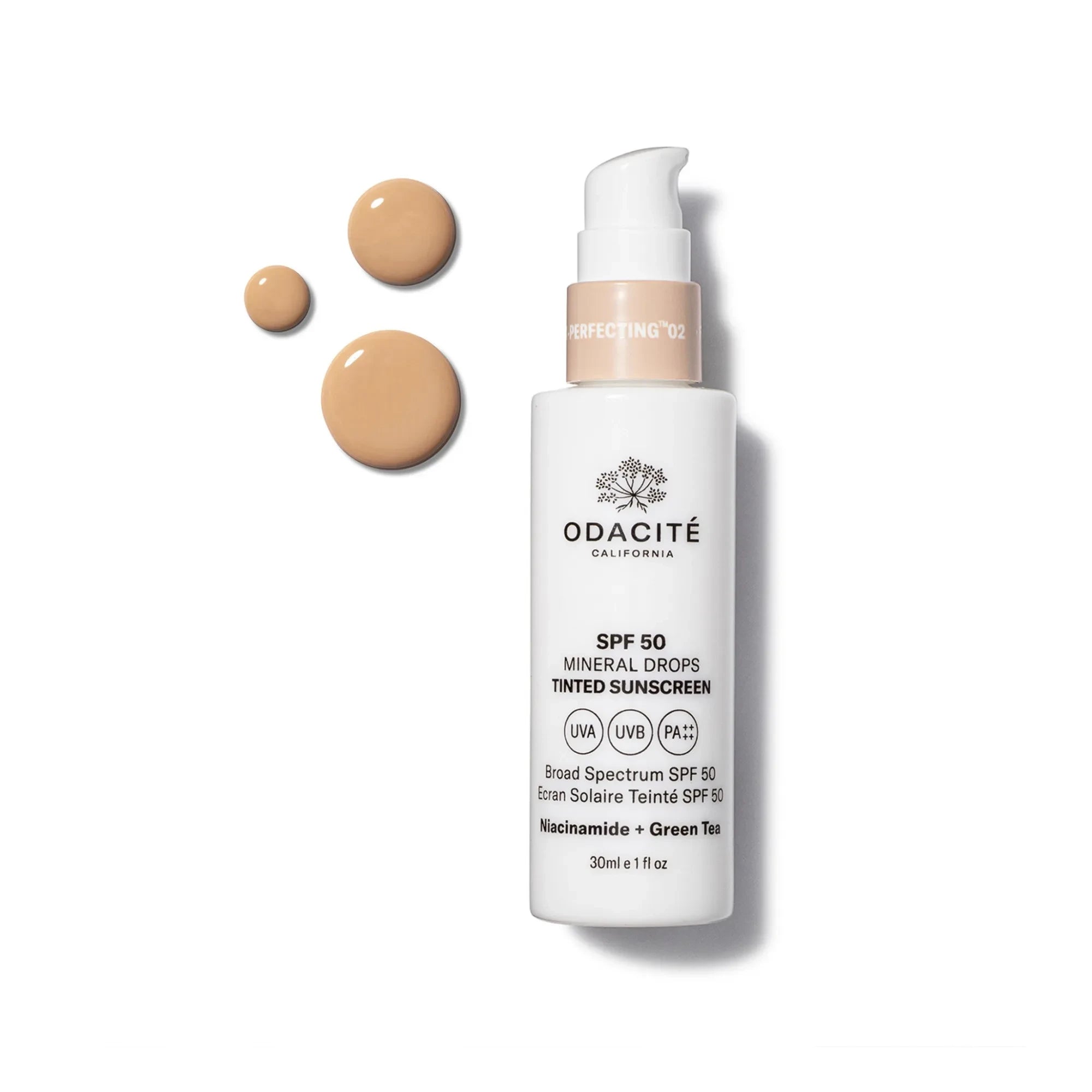 Odacité - Protector Solar Mineral con Color SPF 50 Flex-Perfecting™ - 30ml | 02