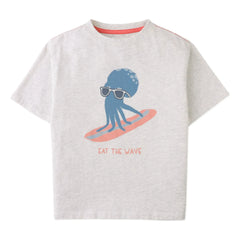 Gingersnaps - Camiseta Oruo Octopus | Gris brezo