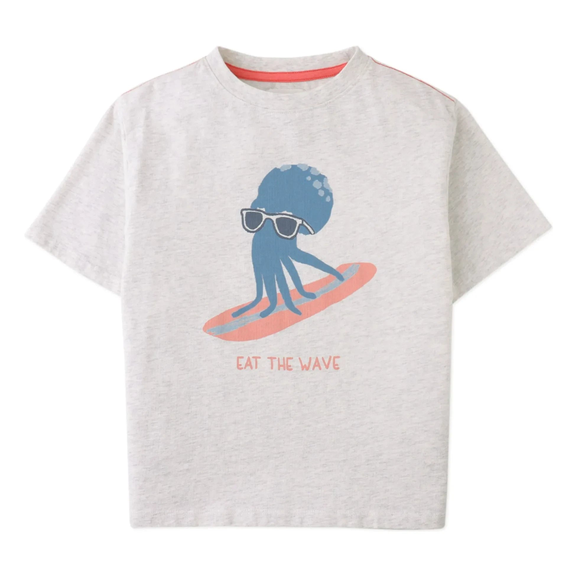 Gingersnaps - Camiseta Oruo Octopus | Gris brezo