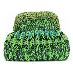 Nadia Dafri - Clutch Pequeño Sis | Verde Flúor
