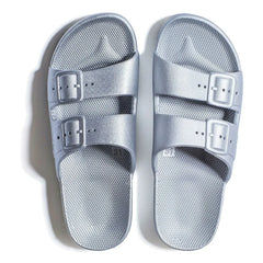 Freedom Moses - Sandalias con Hebilla | Plateado