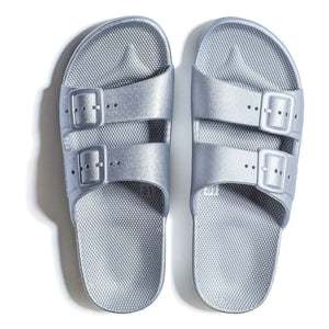 Freedom Moses - Sandalias con Hebilla | Plateado