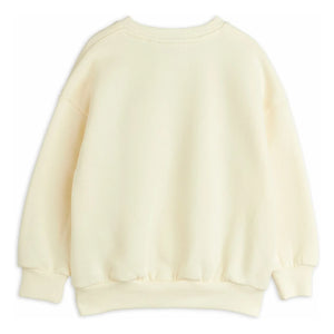Mini Rodini - Sudadera Panda Algodón Orgánico | Crudo
