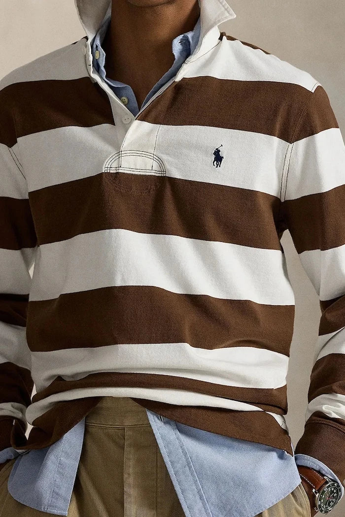 Camiseta de manga larga de algodón para hombre Polo Ralph Lauren