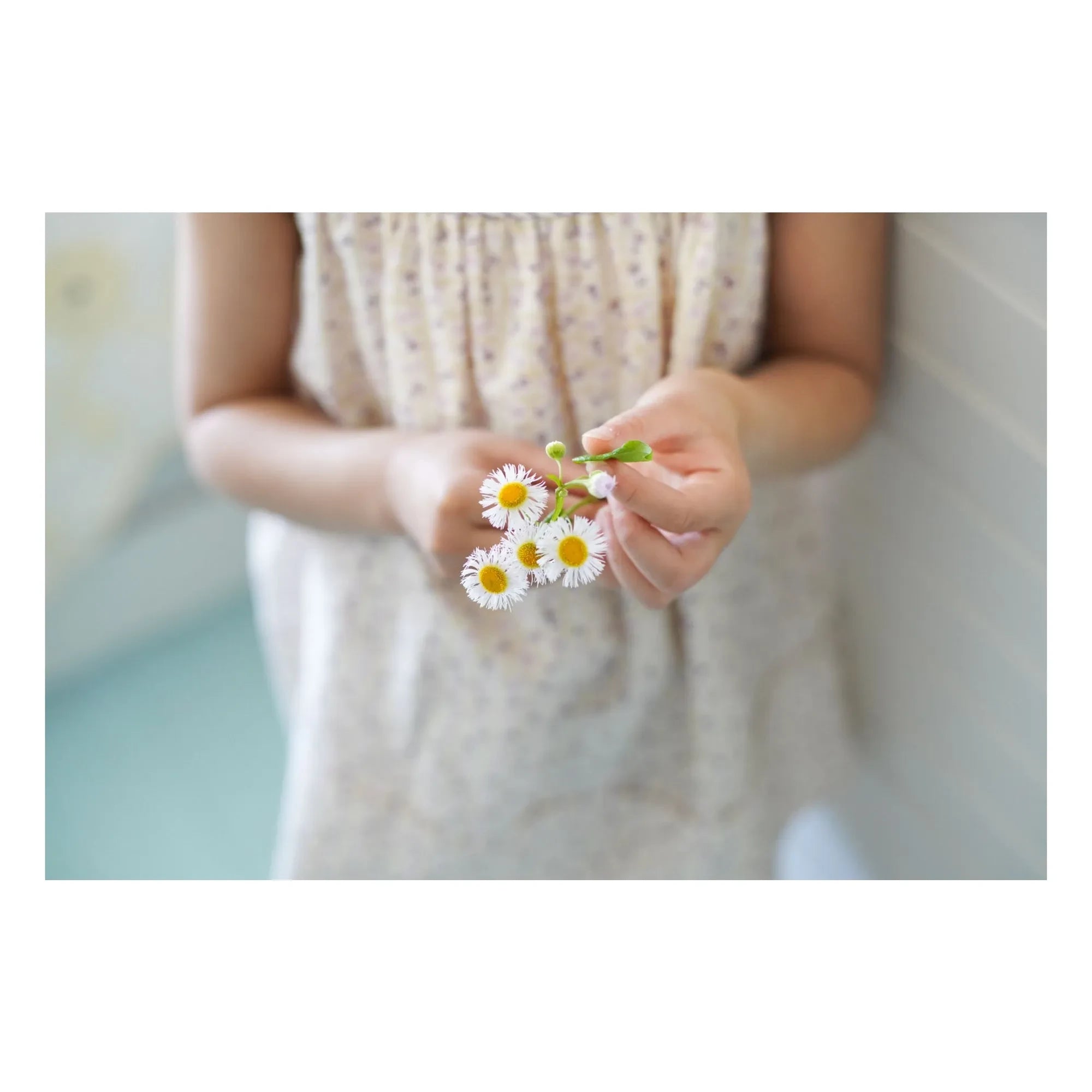 Soor Ploom - Vestido Delilah Fleurie de algodón orgánico | Crudo