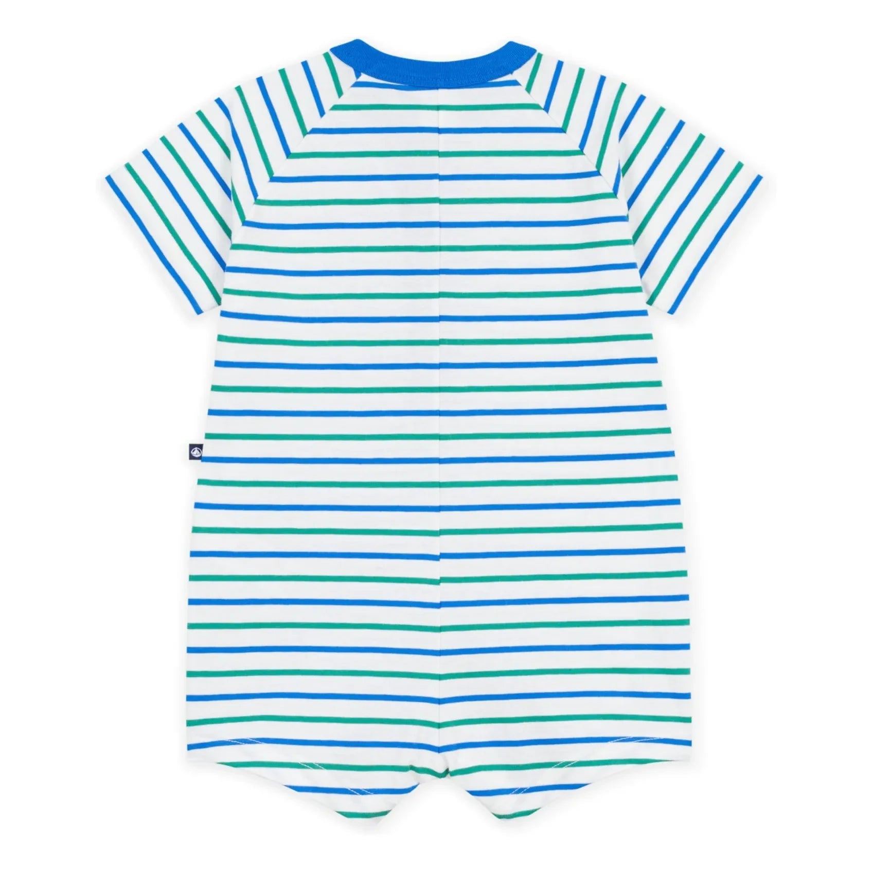 Petit Bateau - Mono de rayas | Azul