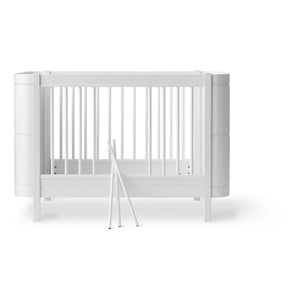 Oliver Furniture - Cuna Wood Mini+ sin kit junior | Blanca